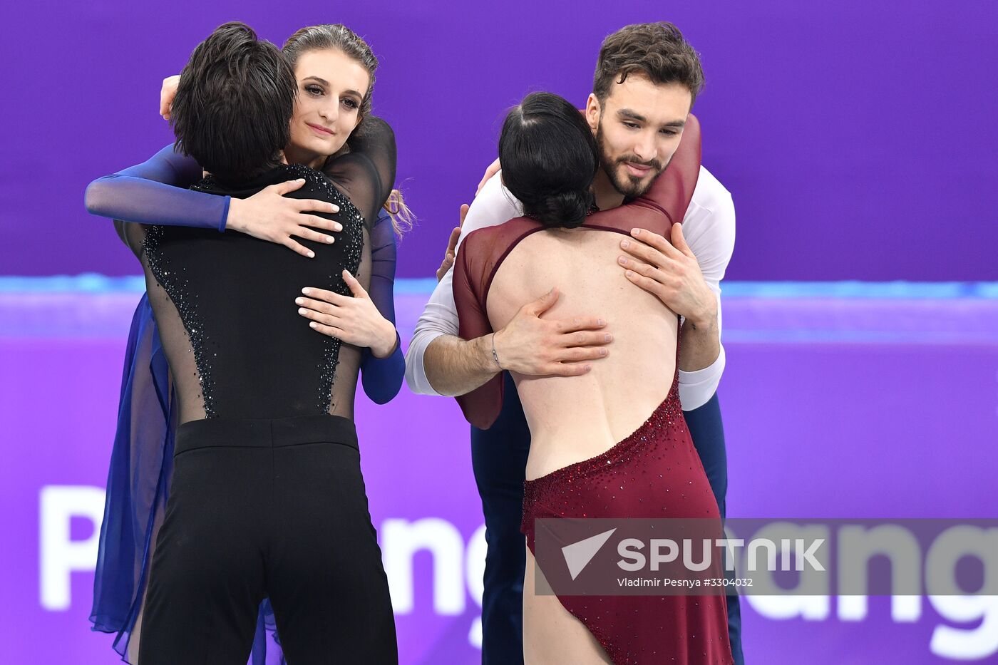 2018 Winter Olympics. Figure skating. Ice dance. Free skating