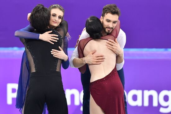 2018 Winter Olympics. Figure skating. Ice dance. Free skating