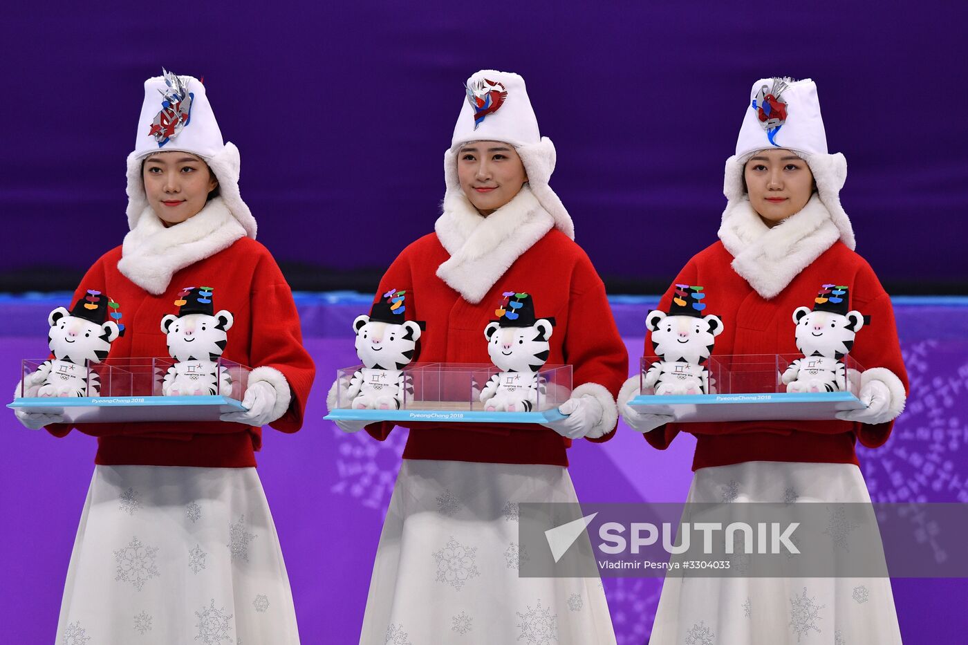 2018 Winter Olympics. Figure skating. Ice dance. Free skating