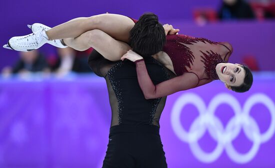 2018 Winter Olympics. Figure skating. Ice dance. Free skating