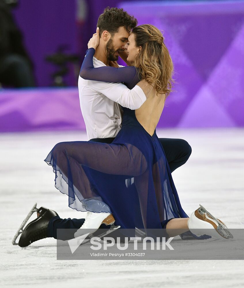 2018 Winter Olympics. Figure skating. Ice dance. Free skating