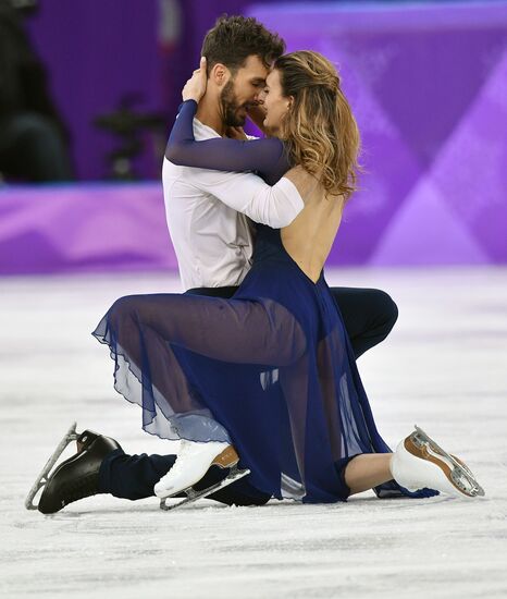 2018 Winter Olympics. Figure skating. Ice dance. Free skating