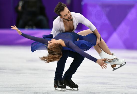 2018 Winter Olympics. Figure skating. Ice dance. Free skating