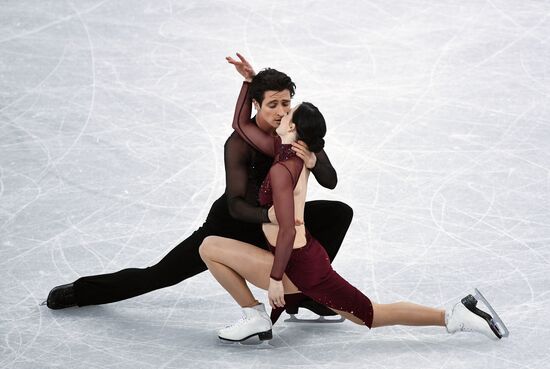 2018 Winter Olympics. Figure skating. Ice dance. Free skating