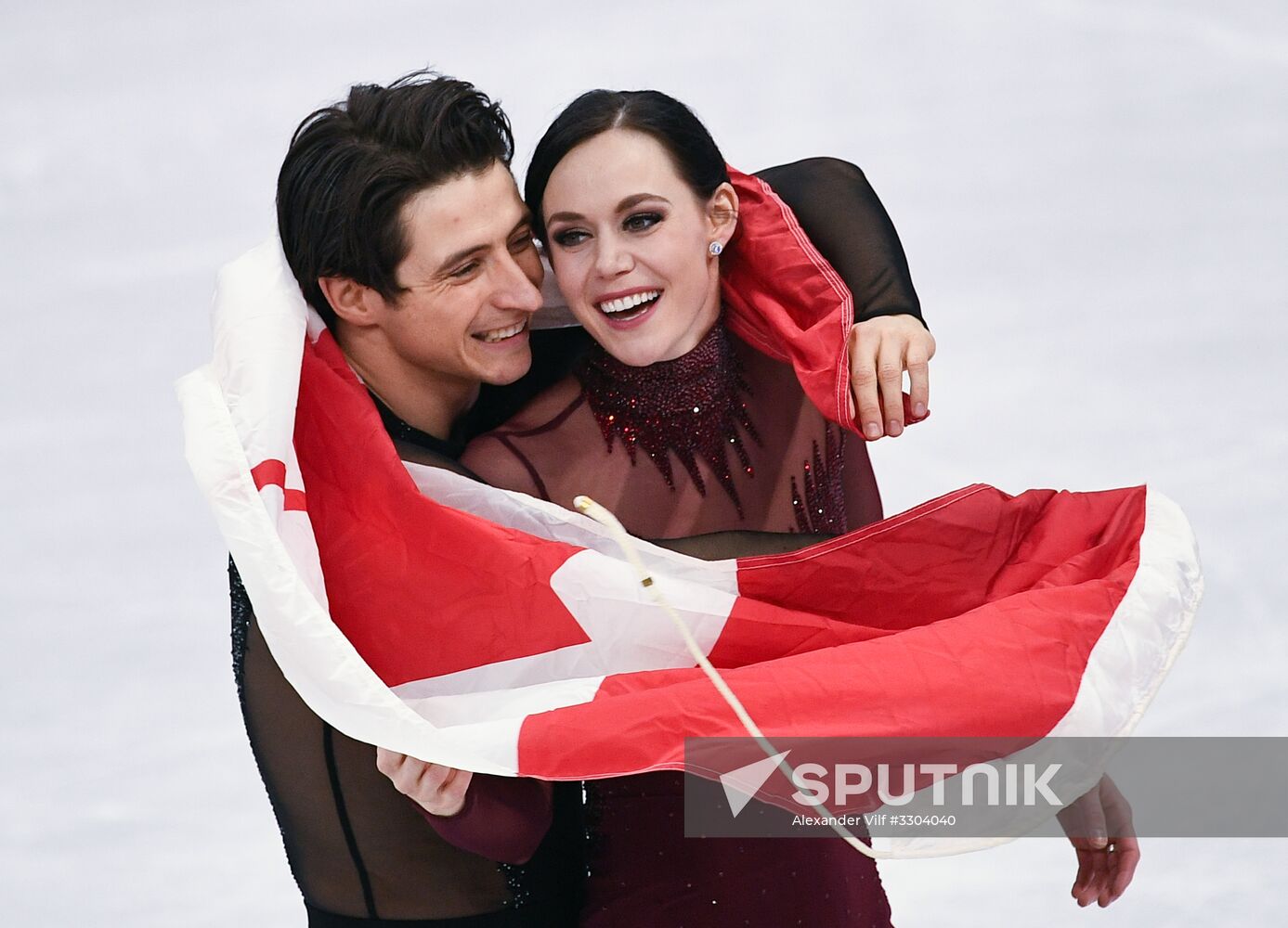 2018 Winter Olympics. Figure skating. Ice dance. Free skating