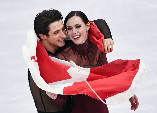 2018 Winter Olympics. Figure skating. Ice dance. Free skating