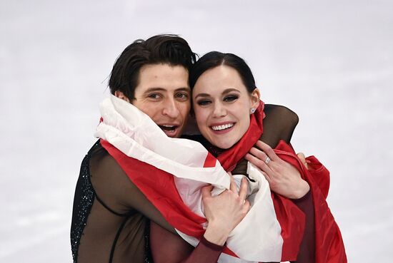 2018 Winter Olympics. Figure skating. Ice dance. Free skating