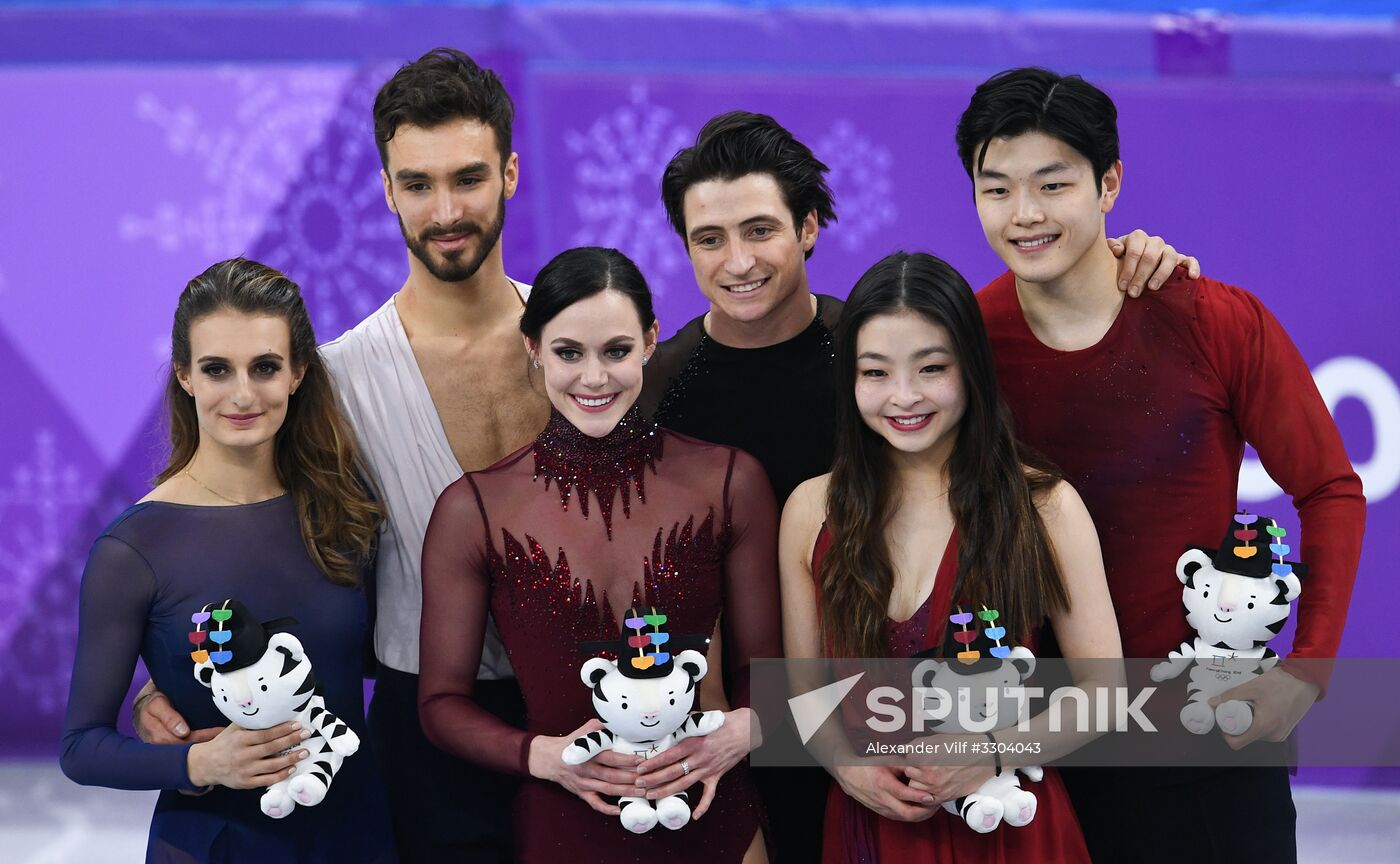 2018 Winter Olympics. Figure skating. Ice dance. Free skating