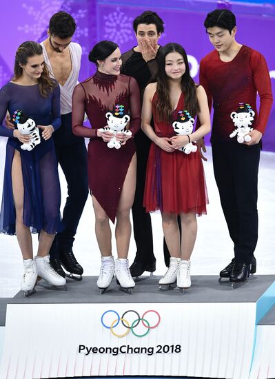 2018 Winter Olympics. Figure skating. Ice dance. Free skating