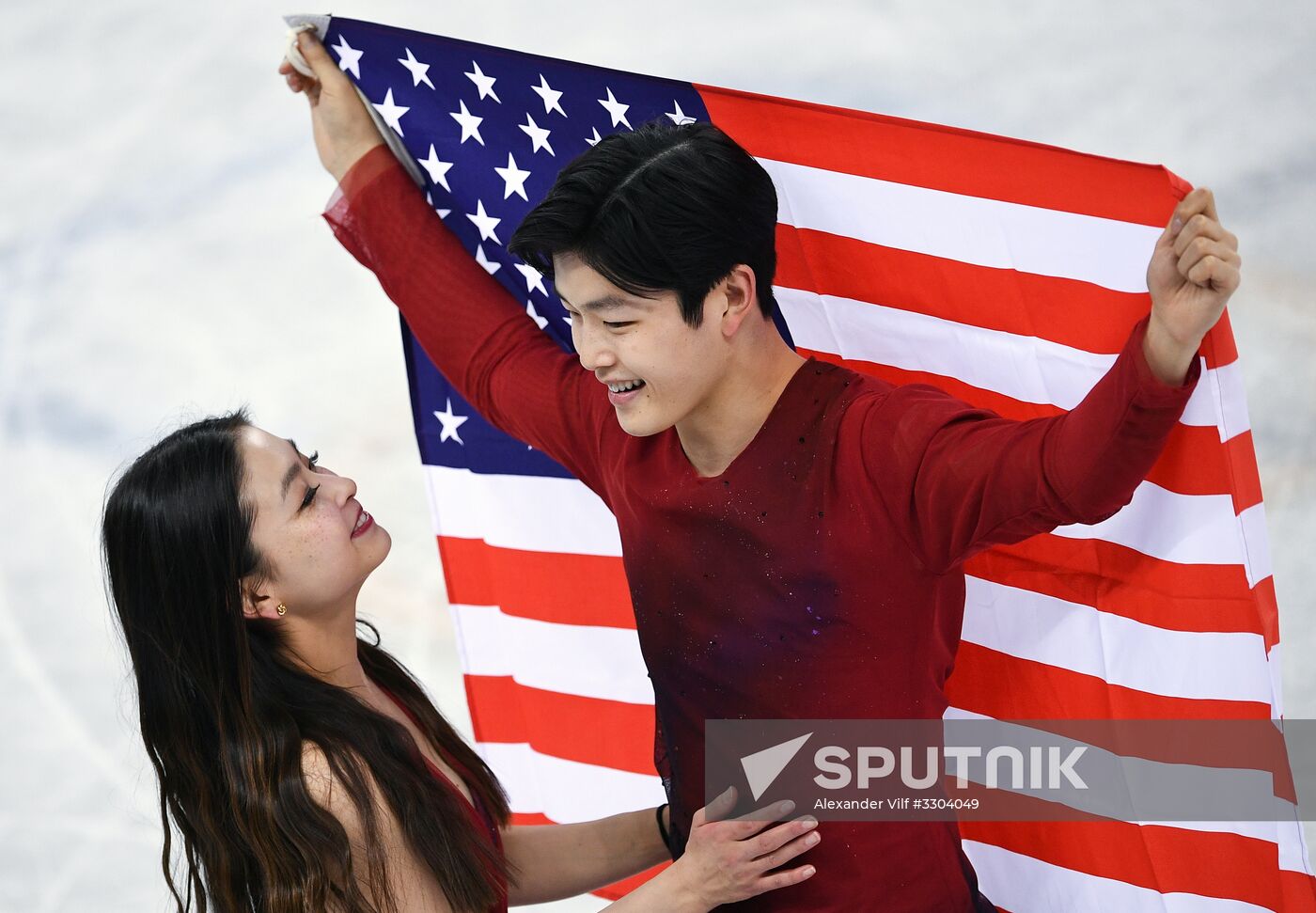 2018 Winter Olympics. Figure skating. Ice dance. Free skating