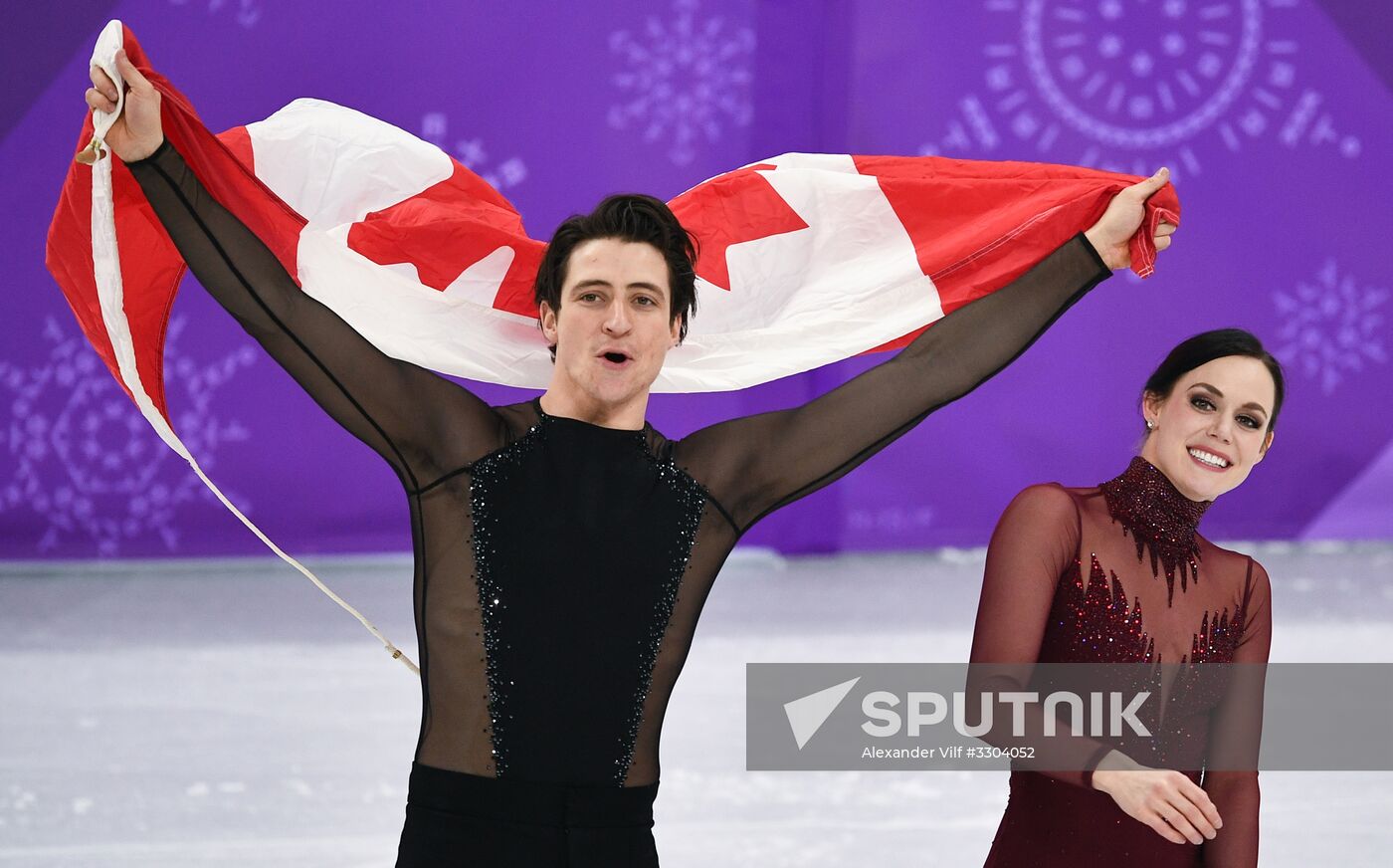 2018 Winter Olympics. Figure skating. Ice dance. Free skating