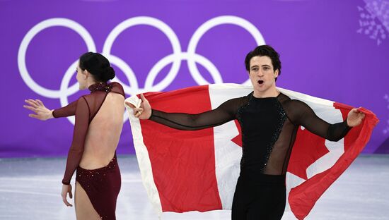 2018 Winter Olympics. Figure skating. Ice dance. Free skating