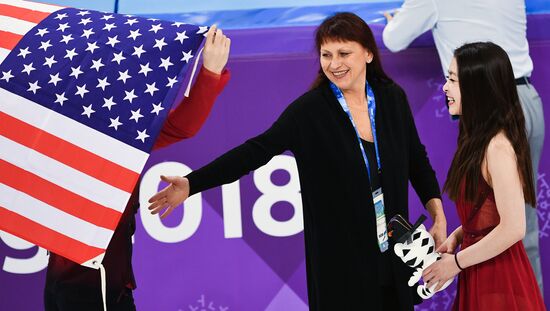 2018 Winter Olympics. Figure skating. Ice dance. Free skating