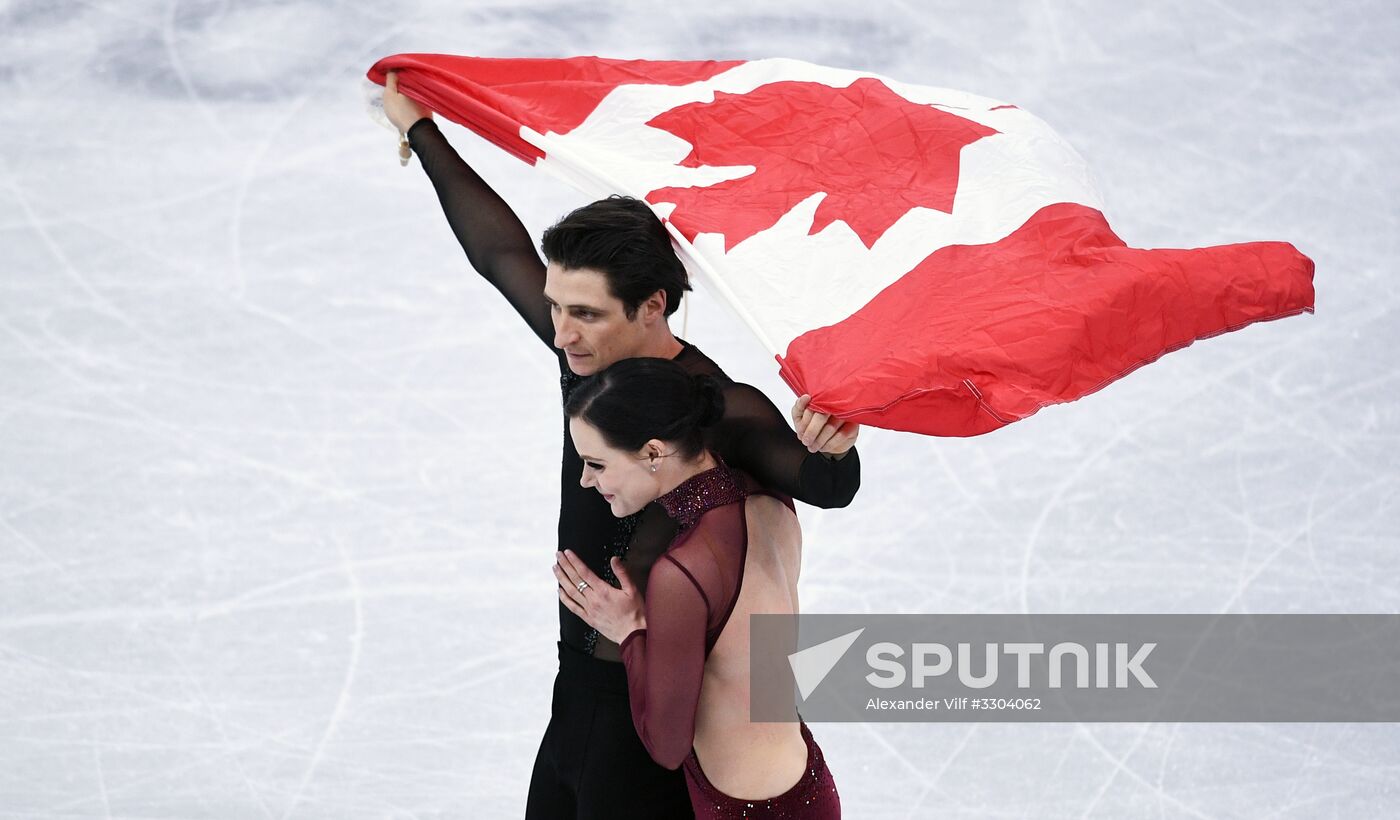 2018 Winter Olympics. Figure skating. Ice dance. Free skating