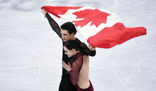 2018 Winter Olympics. Figure skating. Ice dance. Free skating