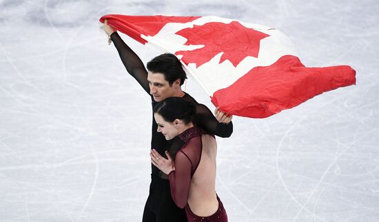 2018 Winter Olympics. Figure skating. Ice dance. Free skating