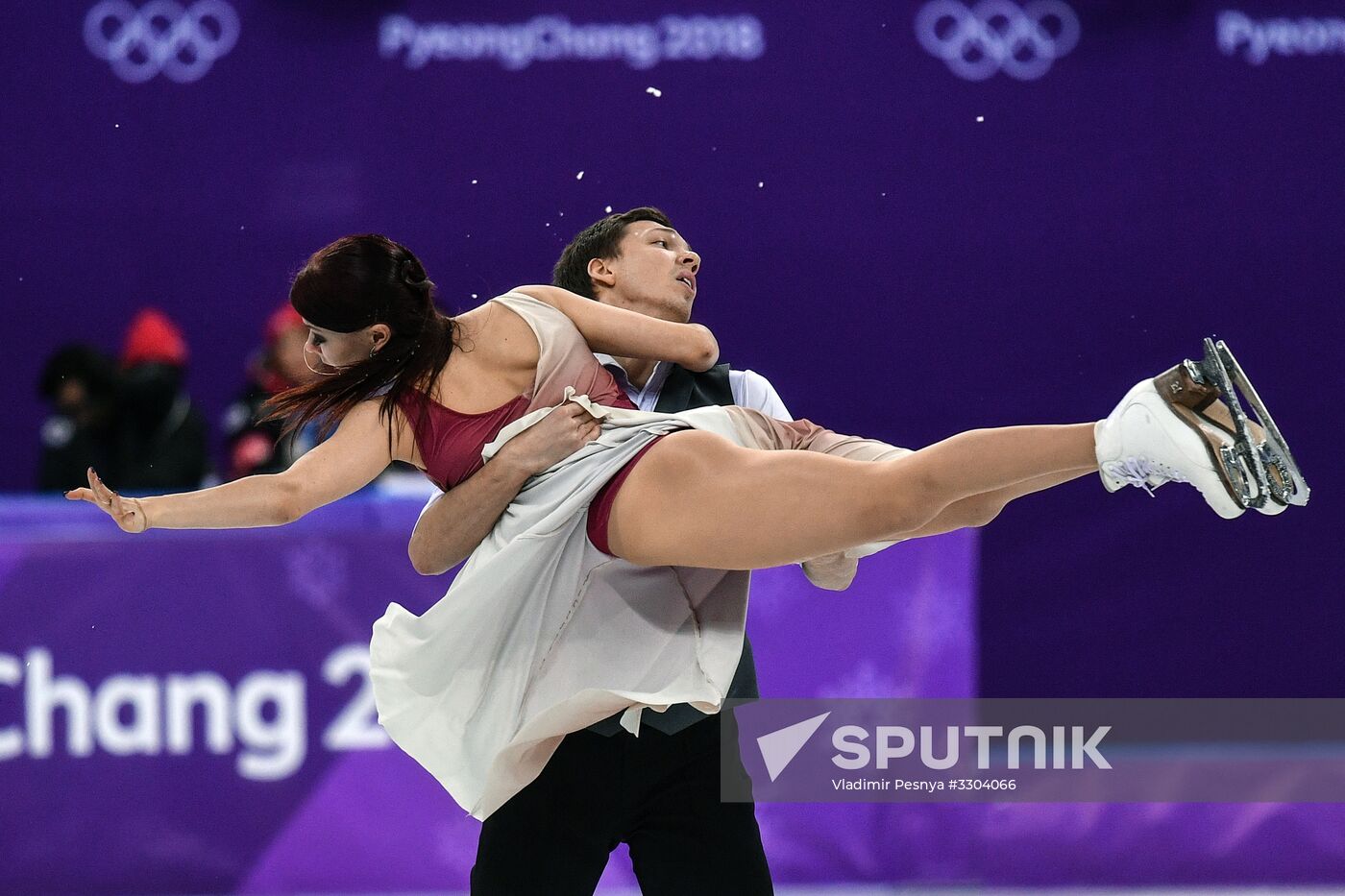 2018 Winter Olympics. Figure skating. Ice dance. Free skating