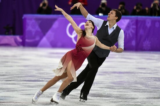 2018 Winter Olympics. Figure skating. Ice dance. Free skating