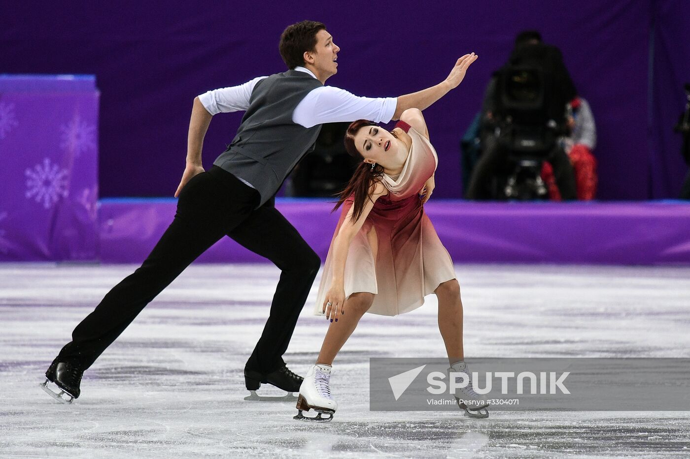 2018 Winter Olympics. Figure Skating. Ice Dance. Free Program