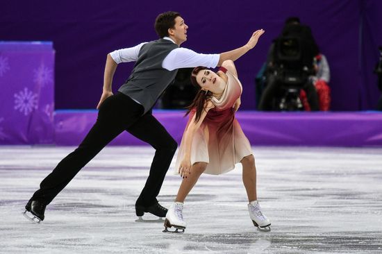 2018 Winter Olympics. Figure Skating. Ice Dance. Free Program