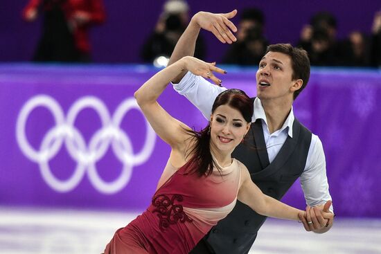 2018 Winter Olympics. Figure Skating. Ice Dance. Free Program