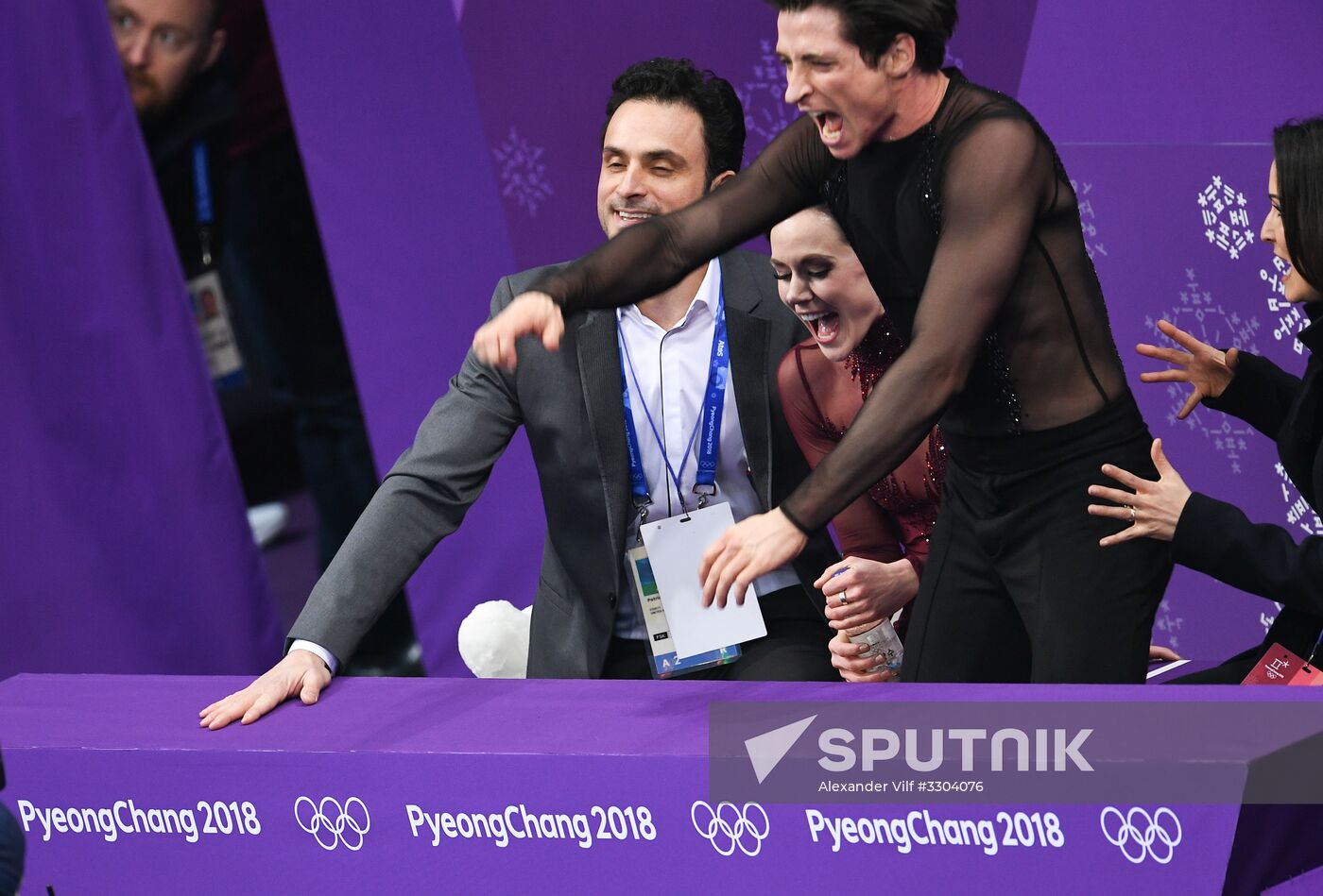 2018 Winter Olympics. Figure Skating. Ice Dance. Free Program