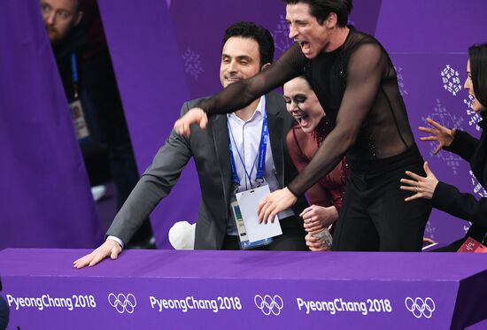 2018 Winter Olympics. Figure Skating. Ice Dance. Free Program