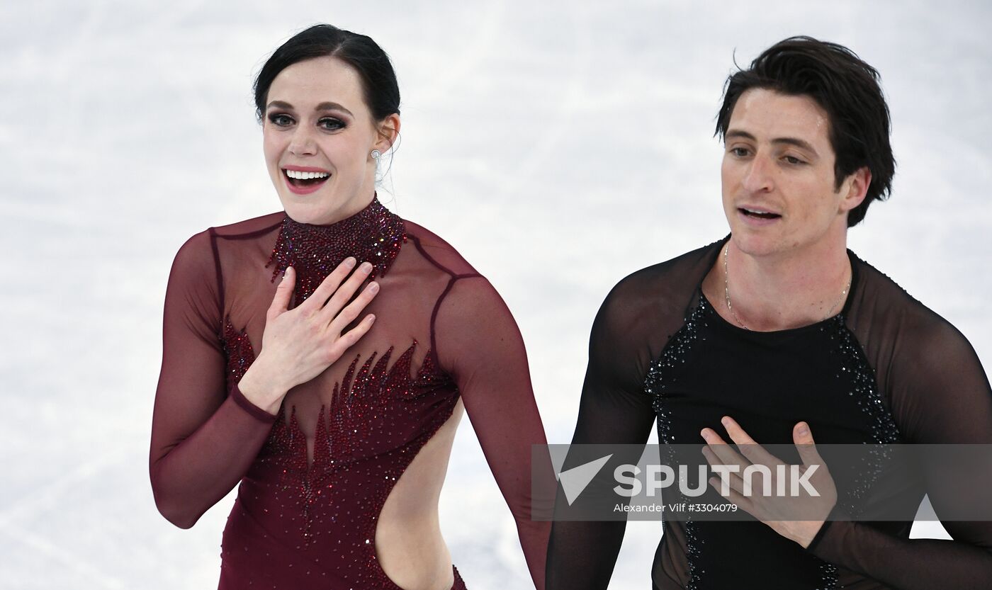 2018 Winter Olympics. Figure Skating. Ice Dance. Free Program