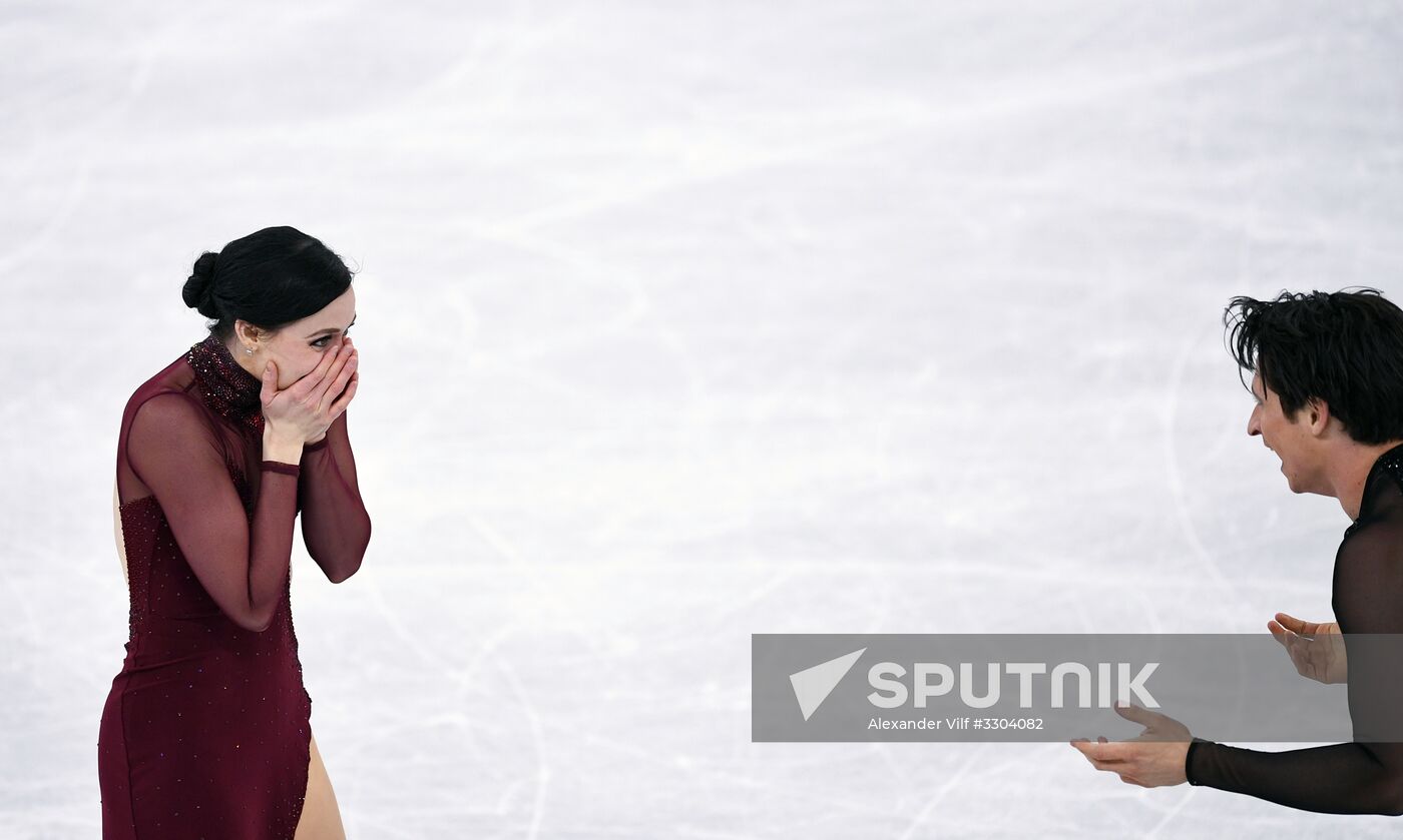 2018 Olympics. Figure skating. Ice dance (free)