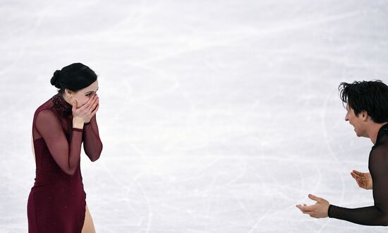 2018 Olympics. Figure skating. Ice dance (free)