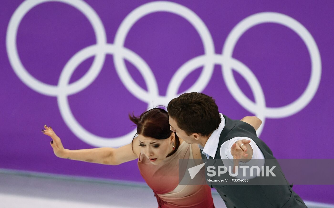 2018 Winter Olympics. Figure Skating. Ice Dance. Free Program