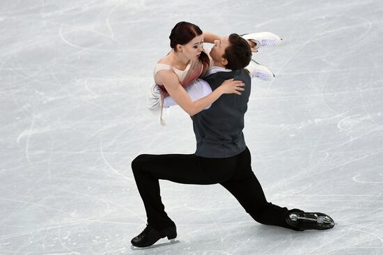 2018 Winter Olympics. Figure Skating. Ice Dance. Free Program