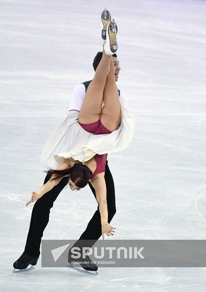 2018 Winter Olympics. Figure Skating. Ice Dance. Free Program