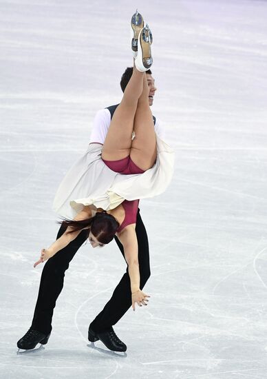 2018 Winter Olympics. Figure Skating. Ice Dance. Free Program