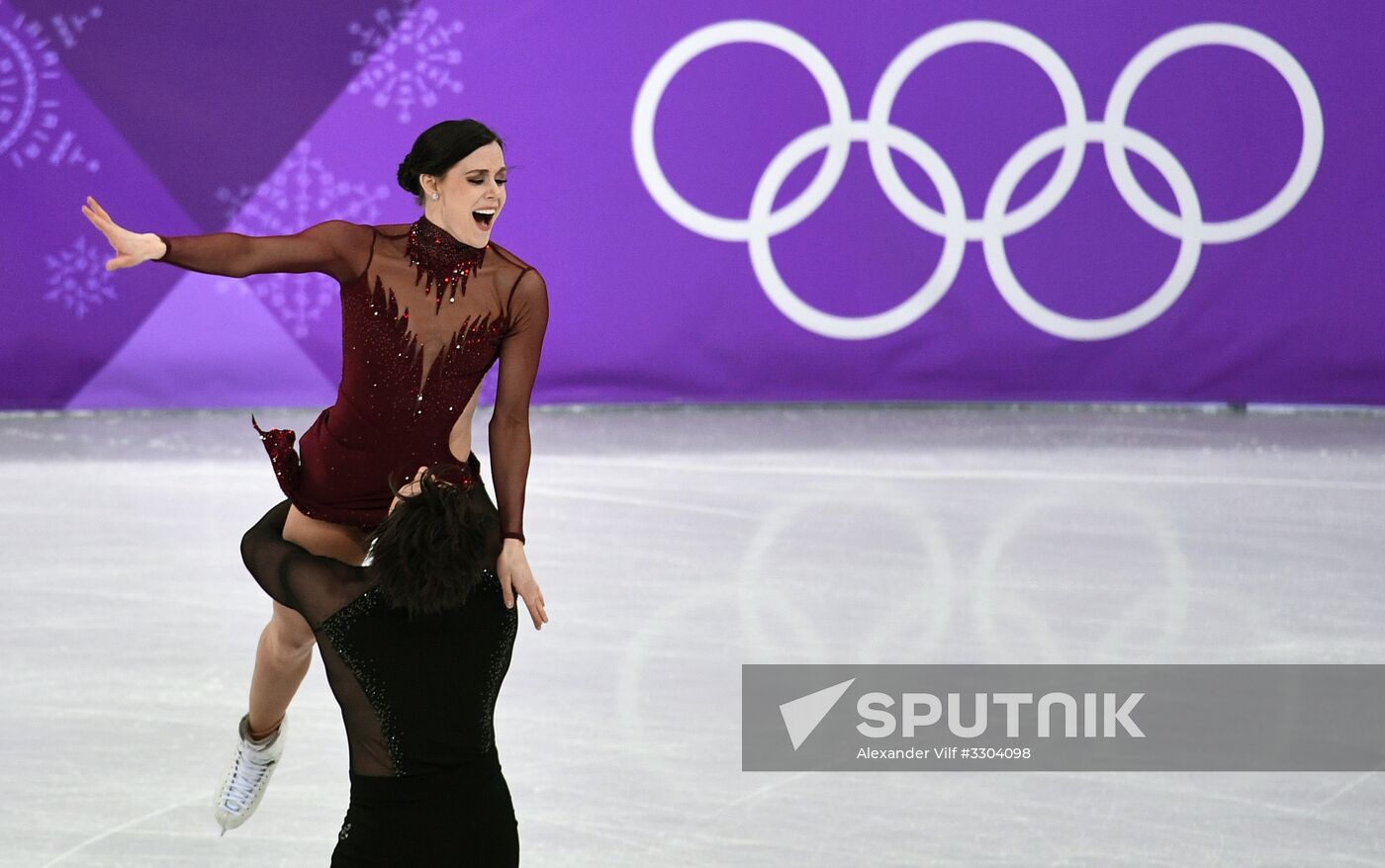 2018 Winter Olympics. Figure Skating. Ice Dance. Free Program