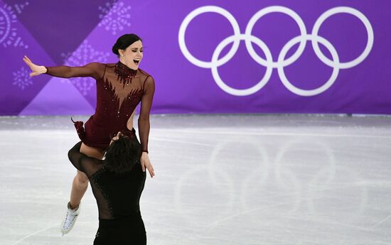 2018 Winter Olympics. Figure Skating. Ice Dance. Free Program