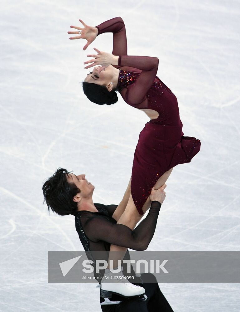 2018 Winter Olympics. Figure Skating. Ice Dance. Free Program