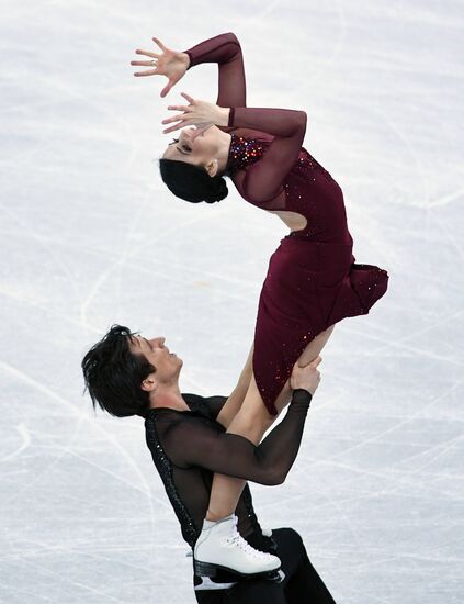 2018 Winter Olympics. Figure Skating. Ice Dance. Free Program