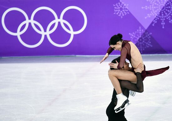 2018 Winter Olympics. Figure skating. Ice dance. Free program