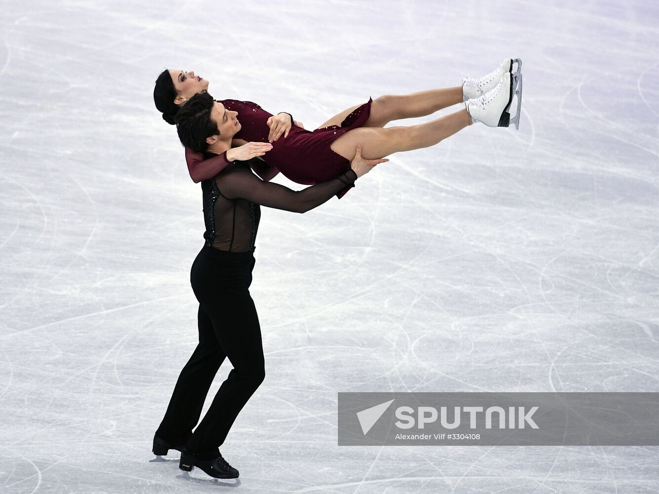 2018 Winter Olympics. Figure skating. Ice dance. Free program