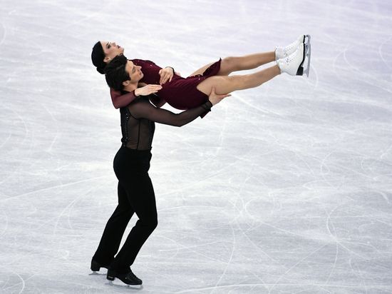 2018 Winter Olympics. Figure skating. Ice dance. Free program