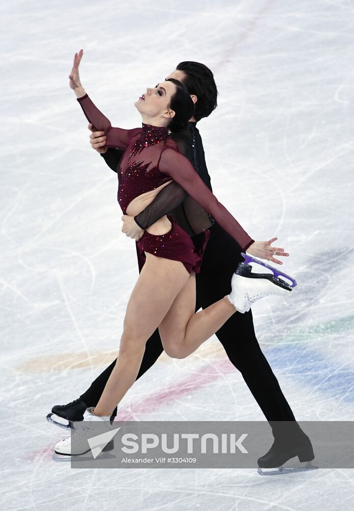 2018 Winter Olympics. Figure Skating. Ice Dance. Free Program