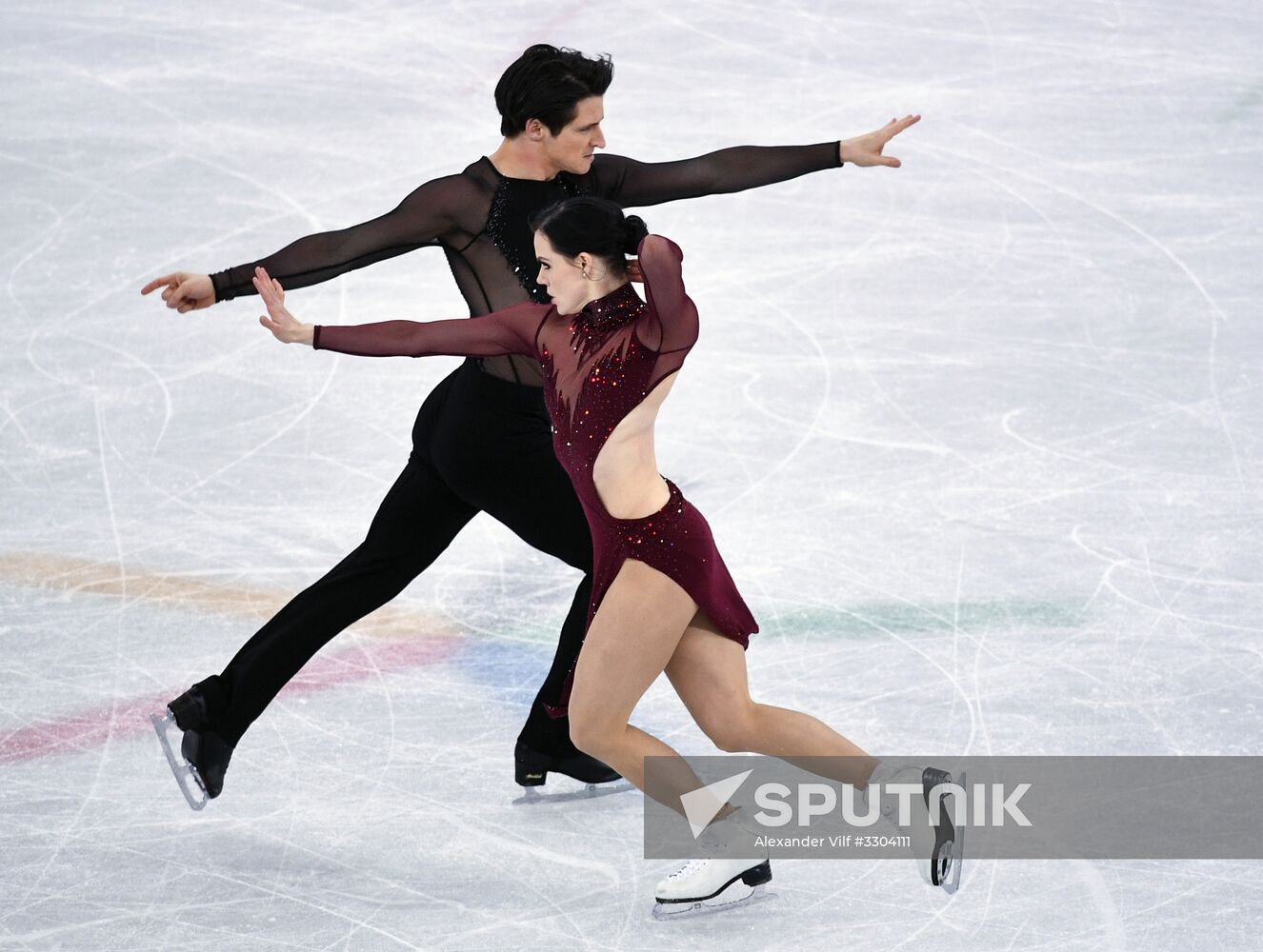 2018 Winter Olympics. Figure Skating. Ice Dance. Free Program