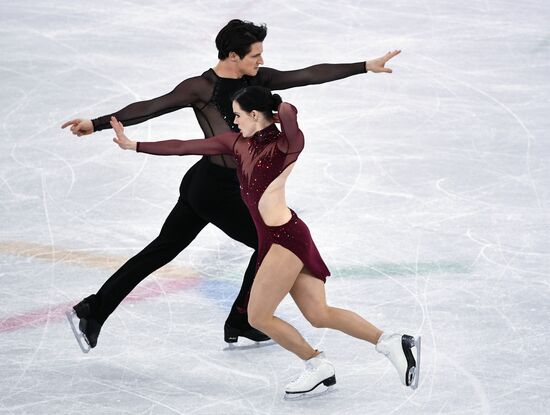 2018 Winter Olympics. Figure Skating. Ice Dance. Free Program