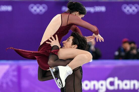 2018 Winter Olympics. Figure Skating. Ice Dance. Free Program