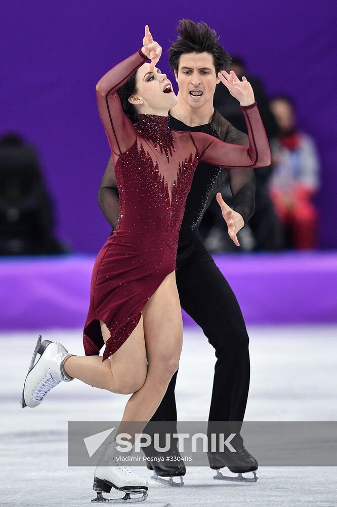 2018 Winter Olympics. Figure Skating. Ice Dance. Free Program