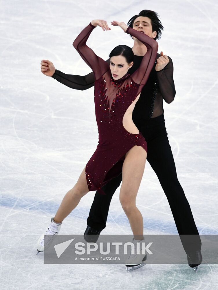 2018 Winter Olympics. Figure Skating. Ice Dance. Free Program