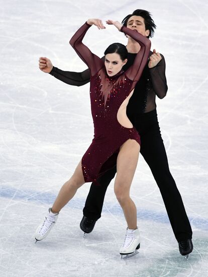 2018 Winter Olympics. Figure Skating. Ice Dance. Free Program