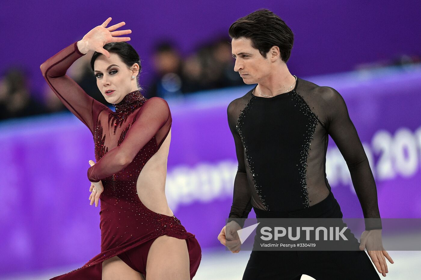 2018 Winter Olympics. Figure Skating. Ice Dance. Free Program