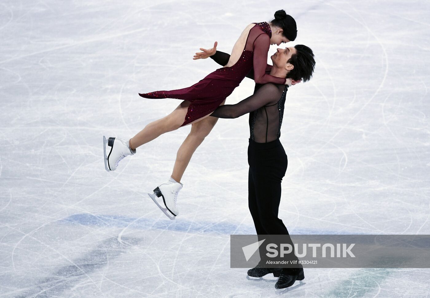 2018 Winter Olympics. Figure Skating. Ice Dance. Free Program